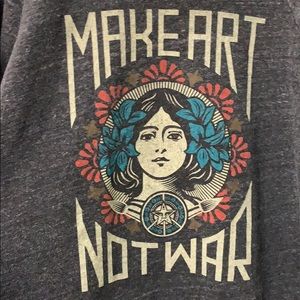 Obey make are not war sweater